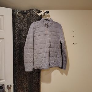 RidgeCut Three Quarter Zip Blue